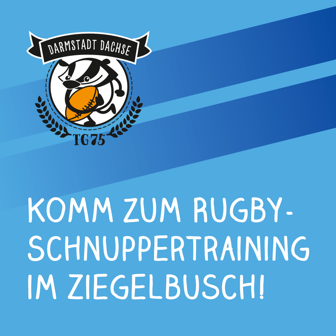 Einladung zum Rugby-Schnuppertraining bei der TG75!